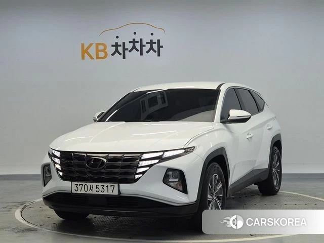 Hyundai The New Tucson Hybrid (NX4) 2021 Белый из Кореи
