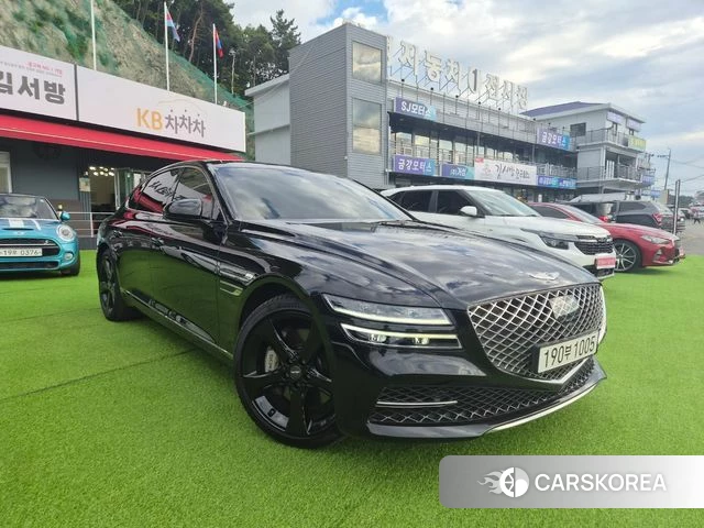 Genesis G80 (RG3) 2023 Черный из Кореи
