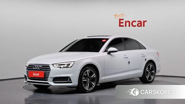 Audi A4 (B9) 2019 Белый из Кореи, фото 2