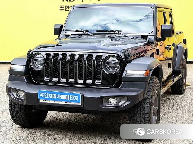 Jeep Gladiator (JT) 2021 Черный из Кореи