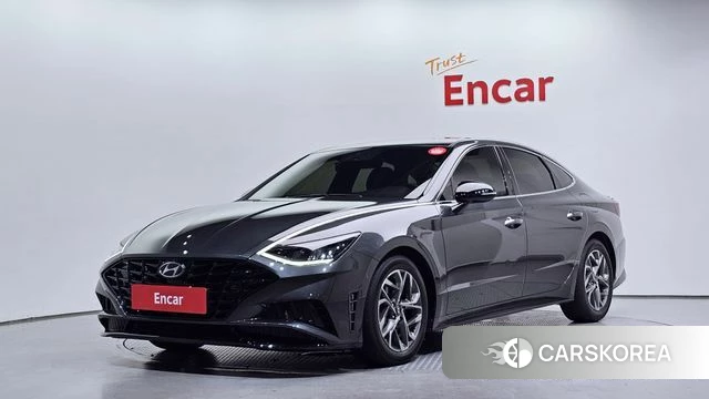 Hyundai Sonata (DN8) 2021 Черный из Кореи, фото 2