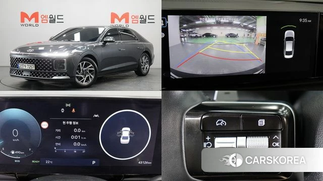 Hyundai Grandeur Hybrid (GN7) 2024 Серый из Кореи
