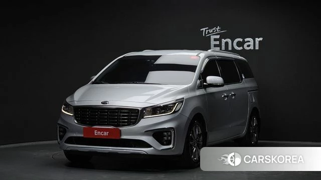 Kia The New Carnival 2018 Серебряный из Кореи