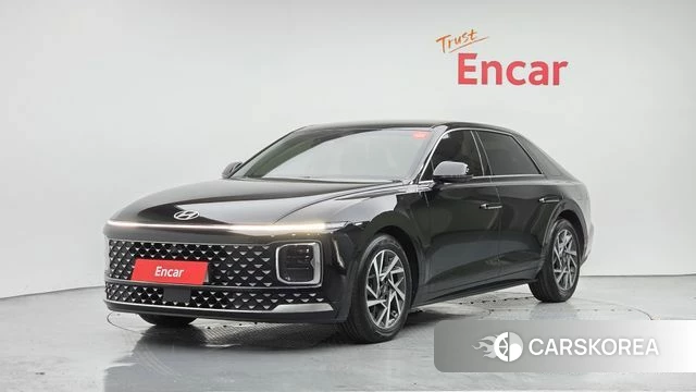 Hyundai Grandeur (GN7) 2023 Черный из Кореи