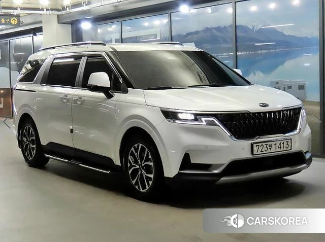 Kia Carnival 4th generation 2021 Белый из Кореи