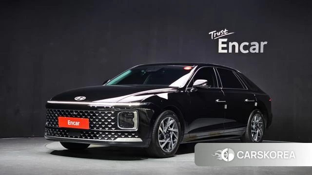 Hyundai Grandeur Hybrid (GN7) 2023 Черный из Кореи