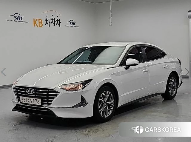 Hyundai Sonata (DN8) 2020 Белый из Кореи