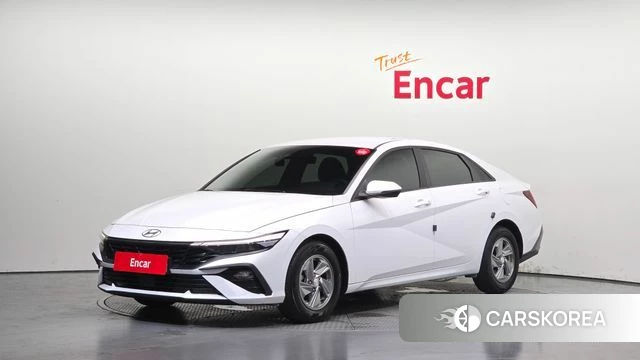 Hyundai The New Avante (CN7) 2023 Белый из Кореи