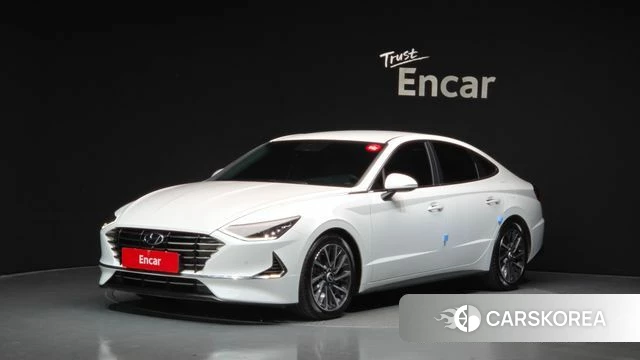 Hyundai Sonata (DN8) 2019 Белый из Кореи