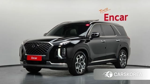 Hyundai Palisade 2021 Черный из Кореи
