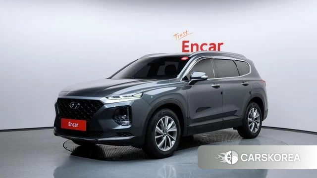 Hyundai Santa Fe TM 2019 Серый из Кореи