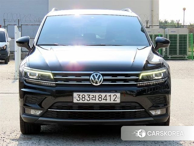 Volkswagen Tiguan second Generation 2020 Черный из Кореи