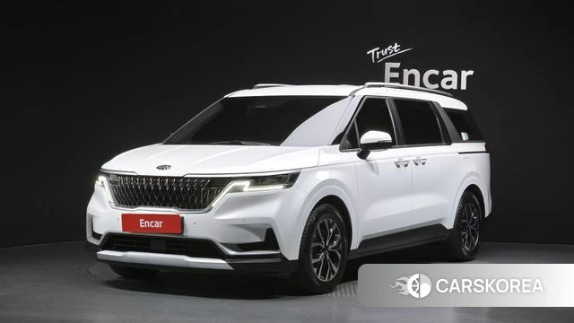 Kia Carnival 4th generation 2021 Белый из Кореи