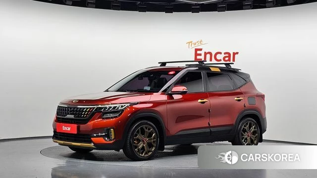 Kia Seltos 2019 Оранжевый из Кореи