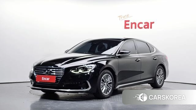 Hyundai Grandeur IG Hybrid 2018 Черный из Кореи
