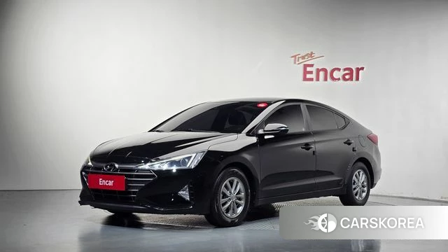 Hyundai The New Avante AD 2018 Черный из Кореи