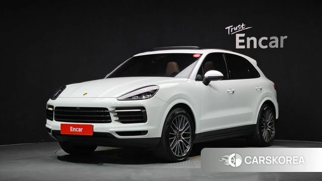 Porsche Cayenne (PO536) 2019 Белый из Кореи