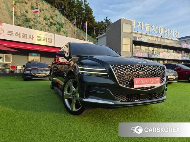 Genesis GV80 2023 Светло-зеленый из Кореи