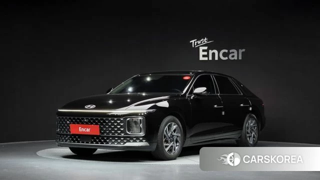 Hyundai Grandeur (GN7) 2023 Черный из Кореи