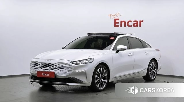 Kia K8 2022 Белый из Кореи