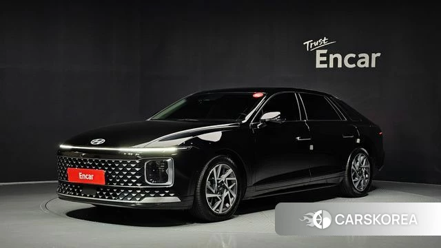 Hyundai Grandeur (GN7) 2023 Черный из Кореи