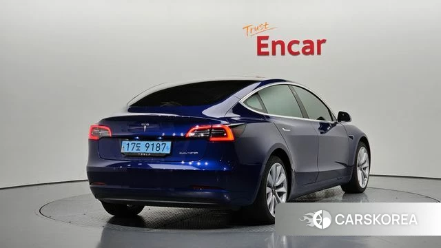 Tesla Model 3 2020 Синий из Кореи