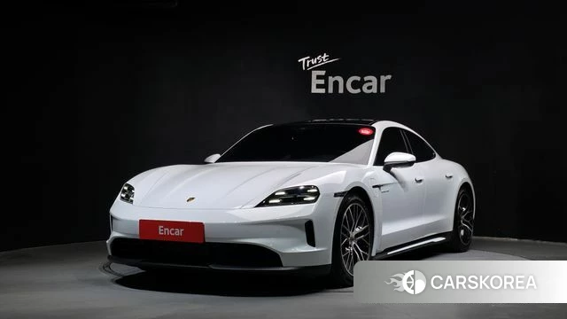 Porsche Taycan 2025 Белый из Кореи