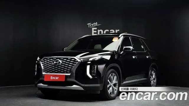 Hyundai Palisade 2022 Черный из Кореи