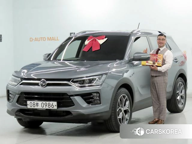 Ssangyong Beautiful Korando 2019 Серый из Кореи