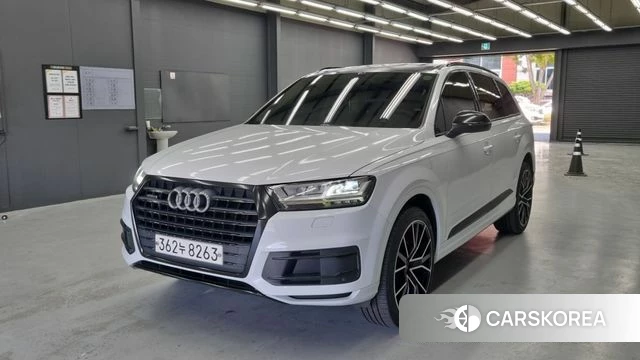 Audi Q7 (4M) 2019 Белый из Кореи