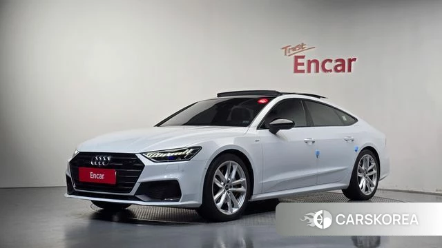 Audi A7 (4K) 2023 Белый из Кореи