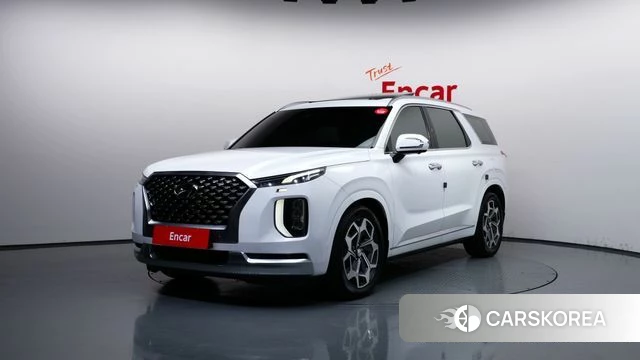 Hyundai Palisade 2021 Белый из Кореи