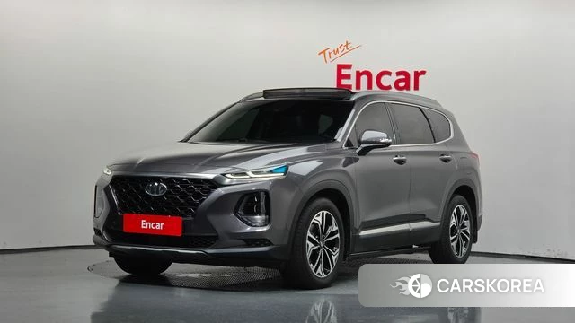 Hyundai Santa Fe TM 2018 Серый из Кореи