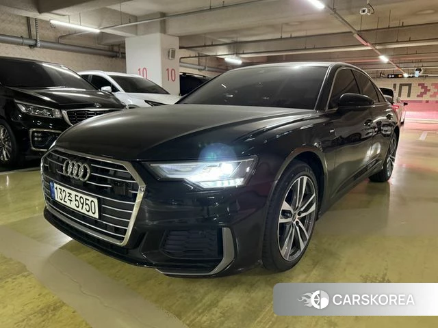 Audi A6 (C8) 2022 Черный из Кореи