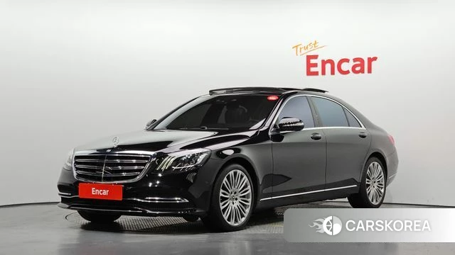 Mercedes-Benz S-Class W222 2018 Черный из Кореи