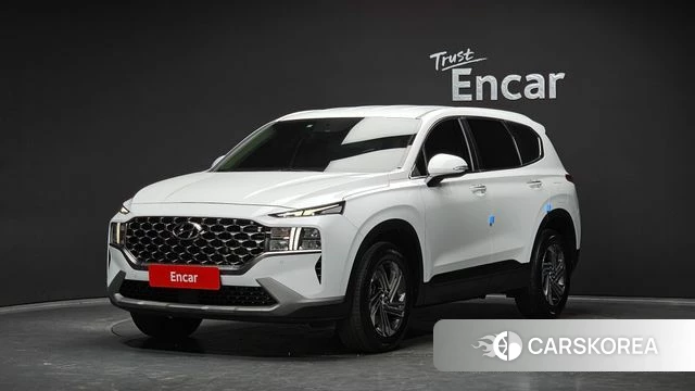 Hyundai The New Santa Fe 2022 Белый из Кореи