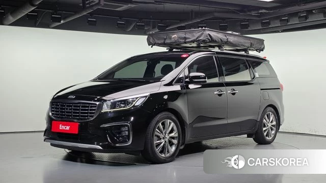 Kia The New Carnival 2019 Черный из Кореи