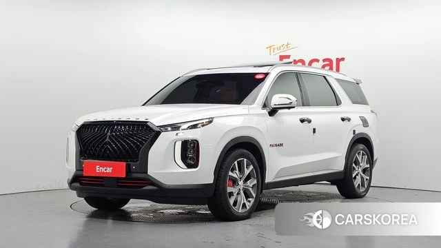 Hyundai Palisade 2021 Белый из Кореи