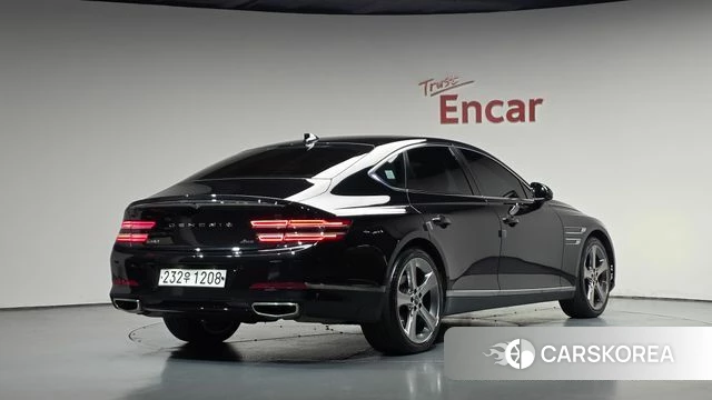 Genesis G80 (RG3) 2020 Черный из Кореи