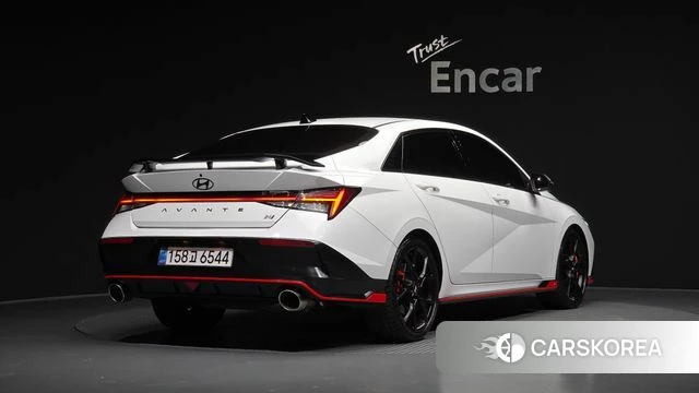 Hyundai The New Avante (CN7) 2025 Белый из Кореи