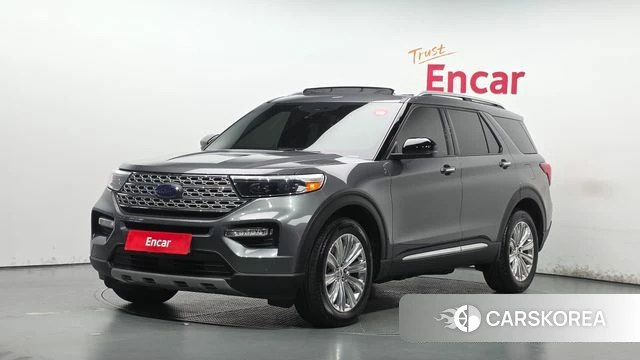 Ford Explorer 6th Generation 2022 Серый из Кореи