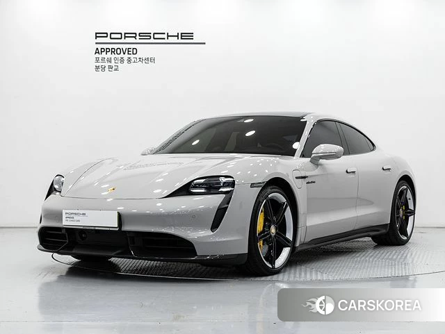 Porsche Taycan 2024 Жемчужный цвет из Кореи
