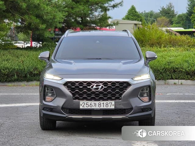 Hyundai Santa Fe TM 2019 Серый из Кореи