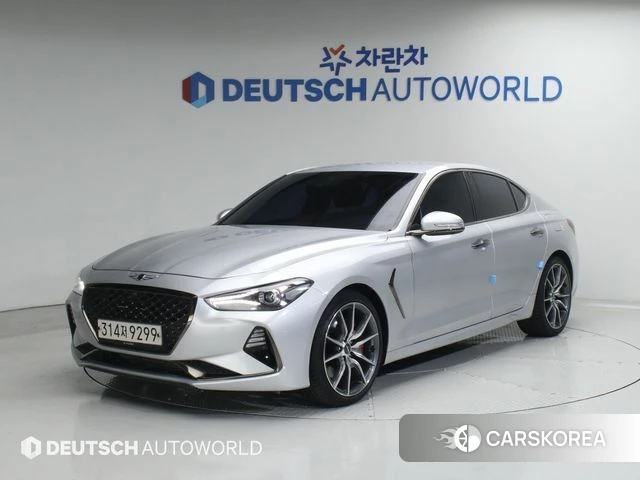 Genesis G70 2018 Серебряный из Кореи