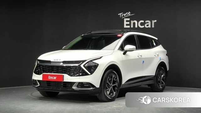 Kia Sportage 5th Generation Hybrid 2022 Белый из Кореи