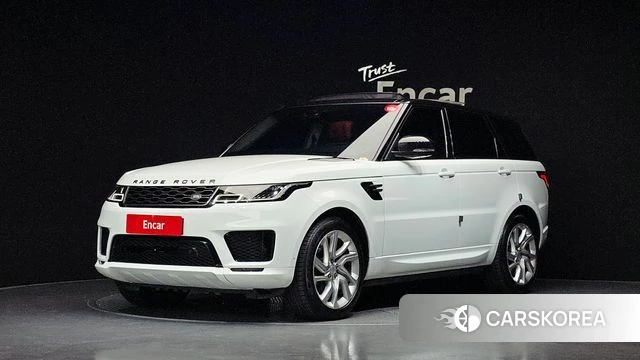 Land Rover Range Rover Sport 2nd Generation 2018 Белый из Кореи