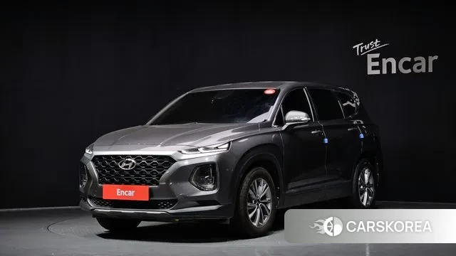 Hyundai Santa Fe TM 2018 Серый из Кореи