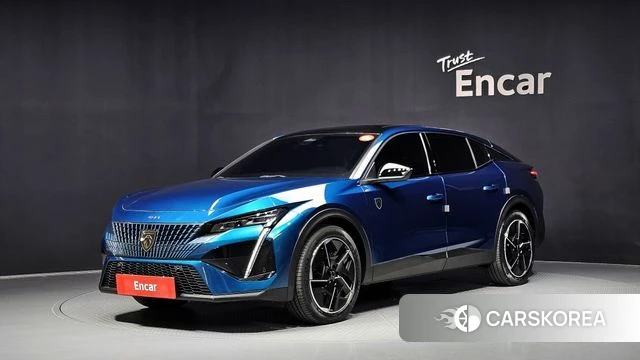 Peugeot 408 2023 Синий из Кореи