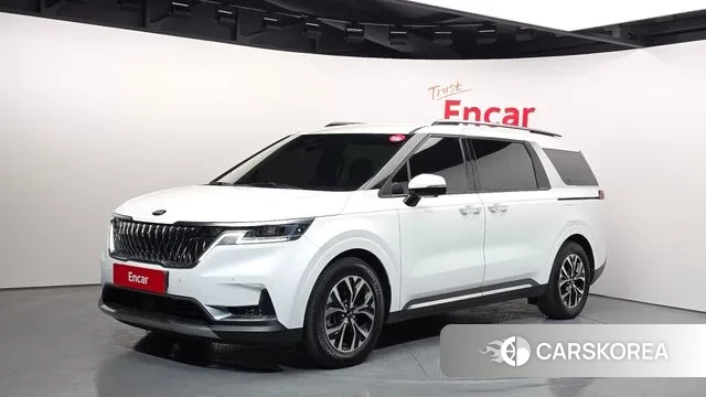 Kia Carnival 4th generation 2021 Белый из Кореи