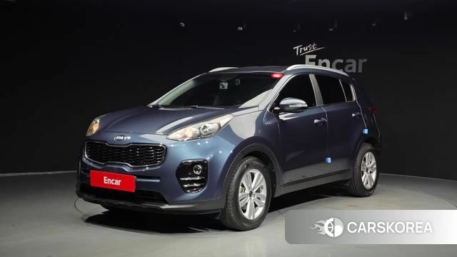 Kia Sportage 4th Generation 2018 Синий из Кореи